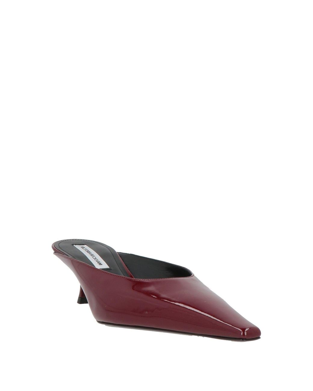Victoria Beckham Red Mules & Clogs
