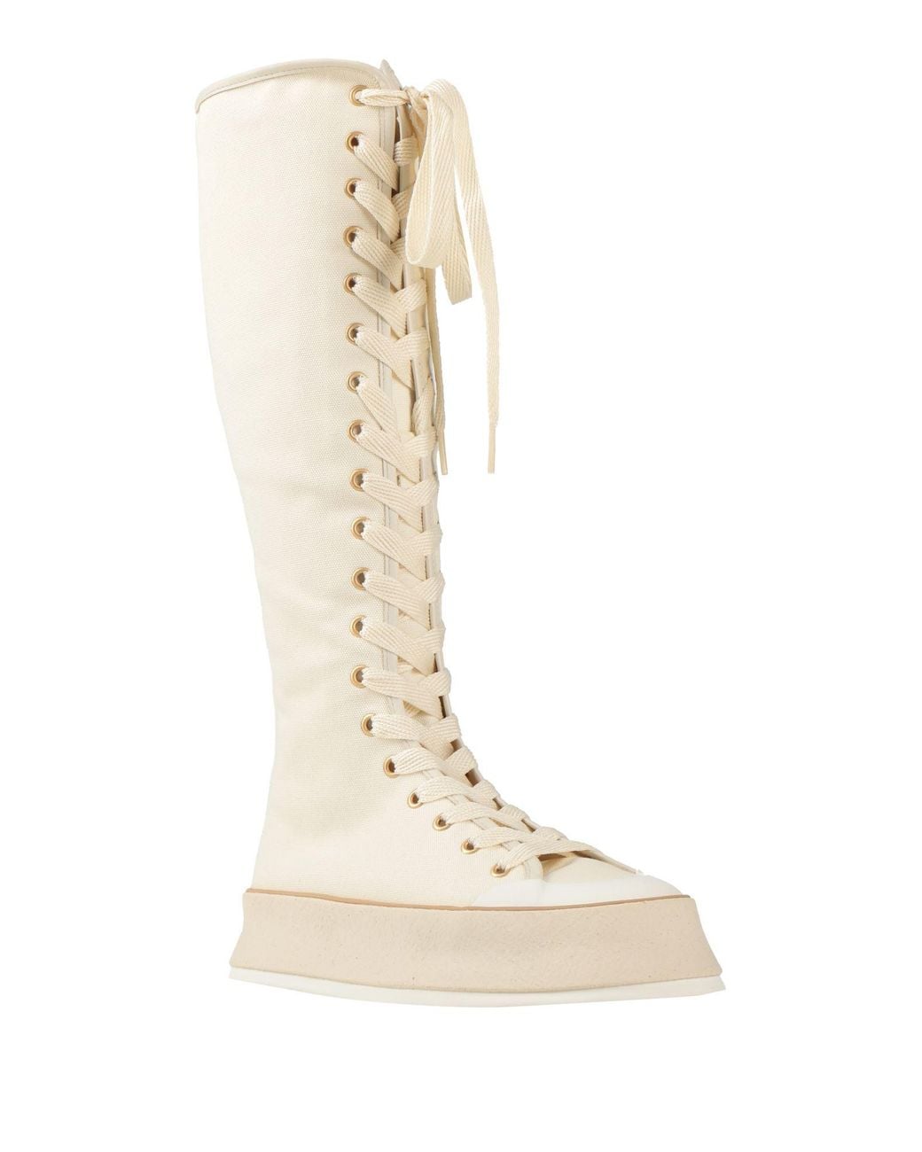 Max Mara White Stiefel