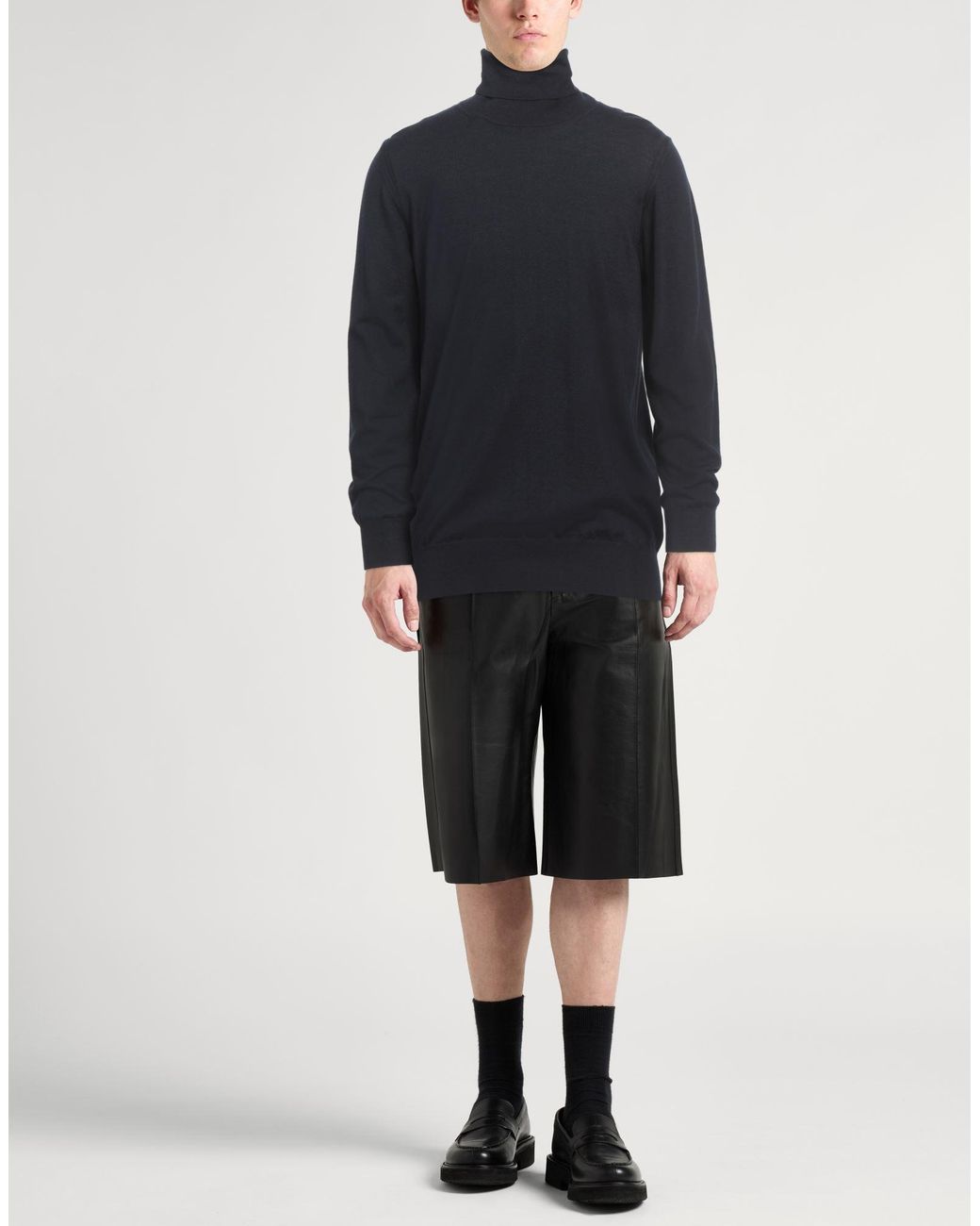 Paolo Pecora Blue Turtleneck for men