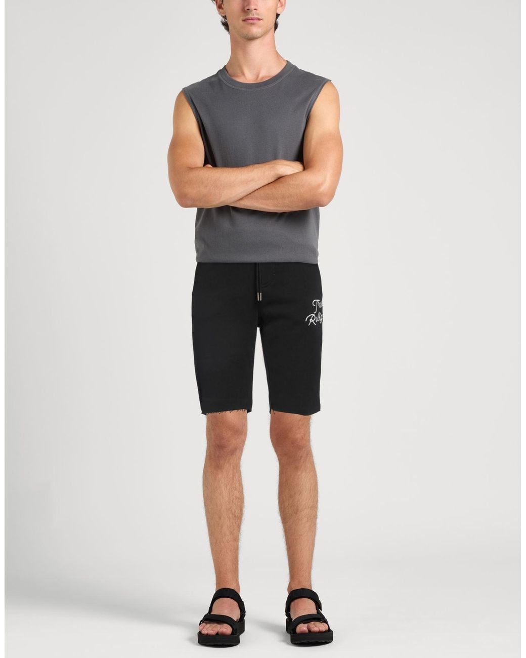 True Religion Black Shorts & Bermuda Shorts for men