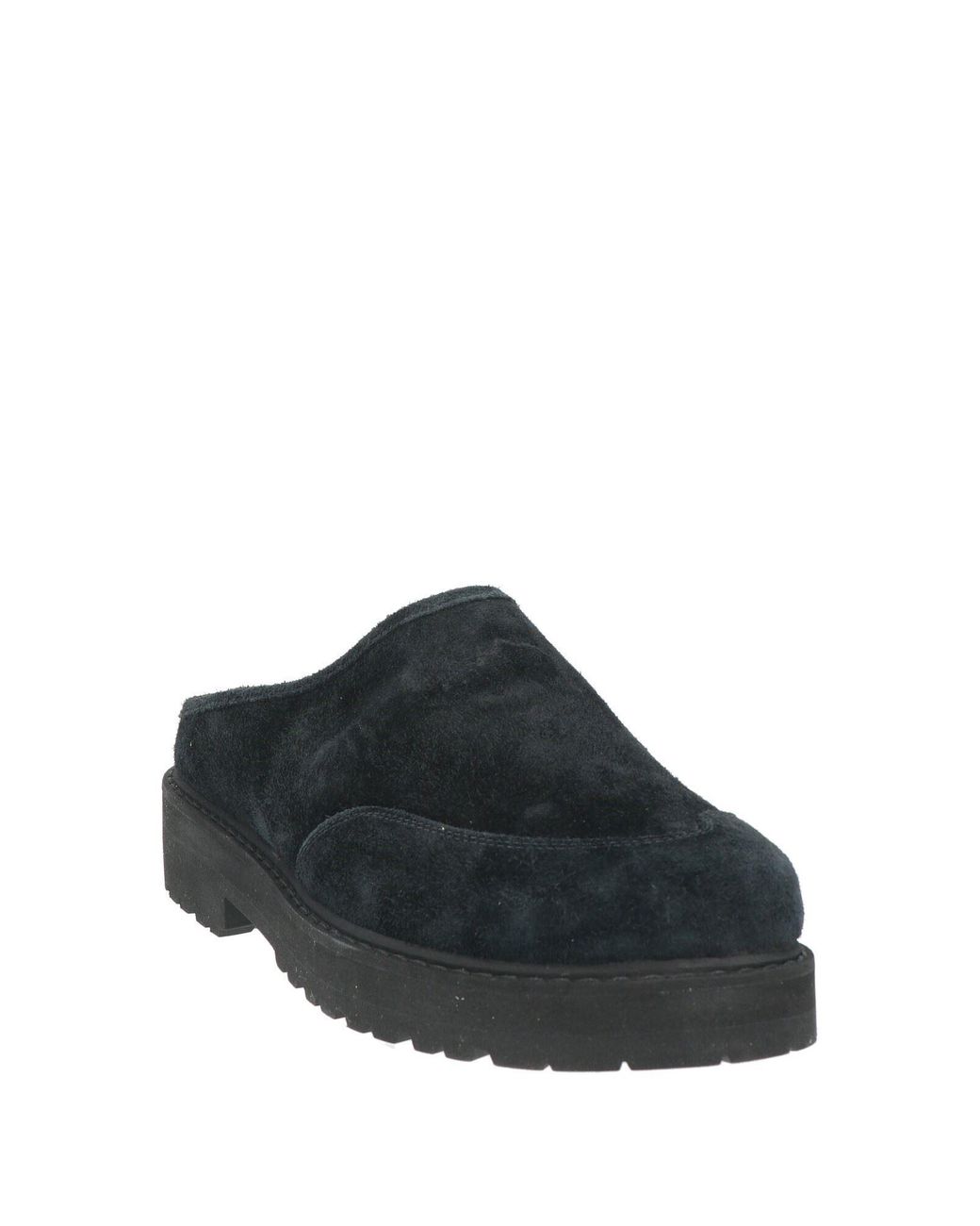 Diemme Black Maggiore Shearling Mules & Clogs Leather for men