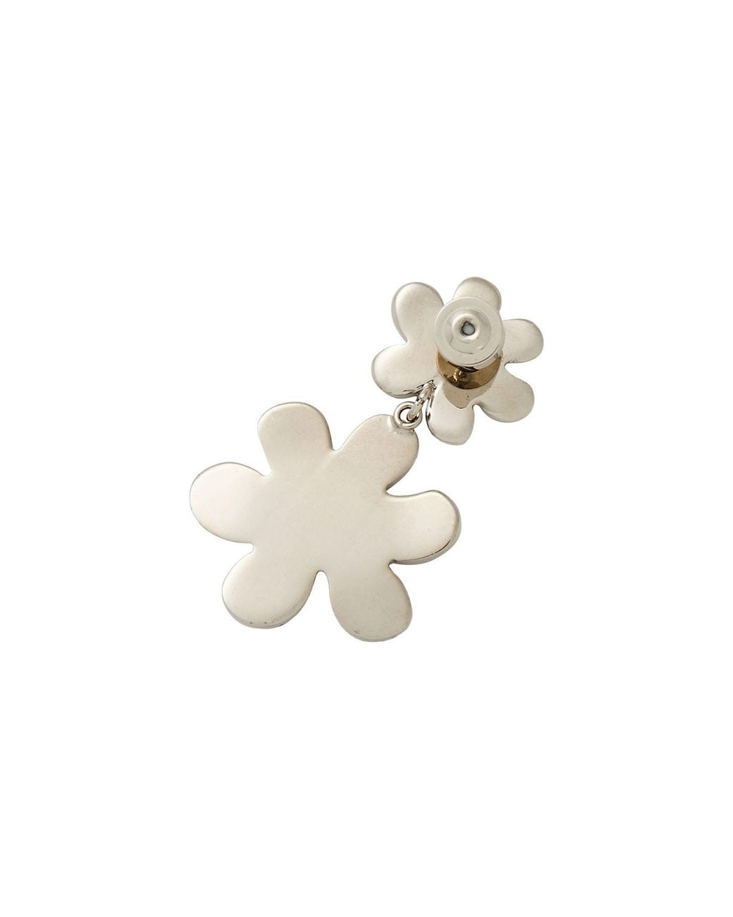 Marni White Earrings Metal