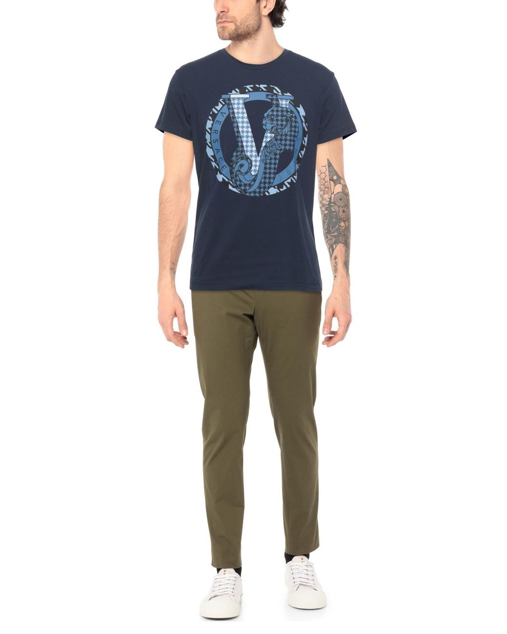 Versace Jeans Blue T-Shirt for men