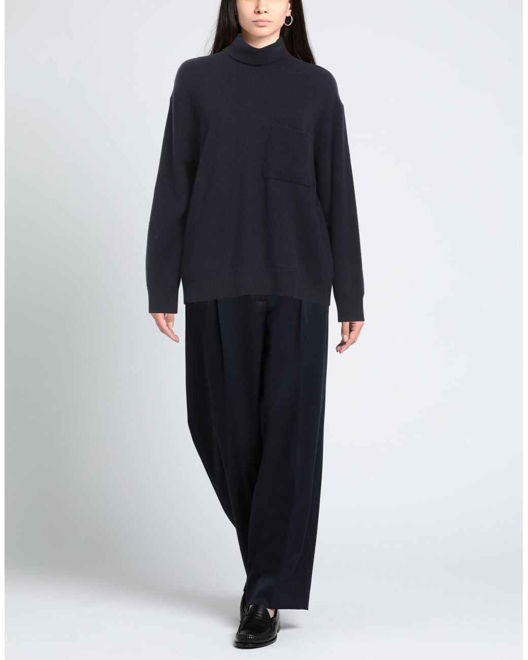 Amaranto Blue Rollkragenpullover
