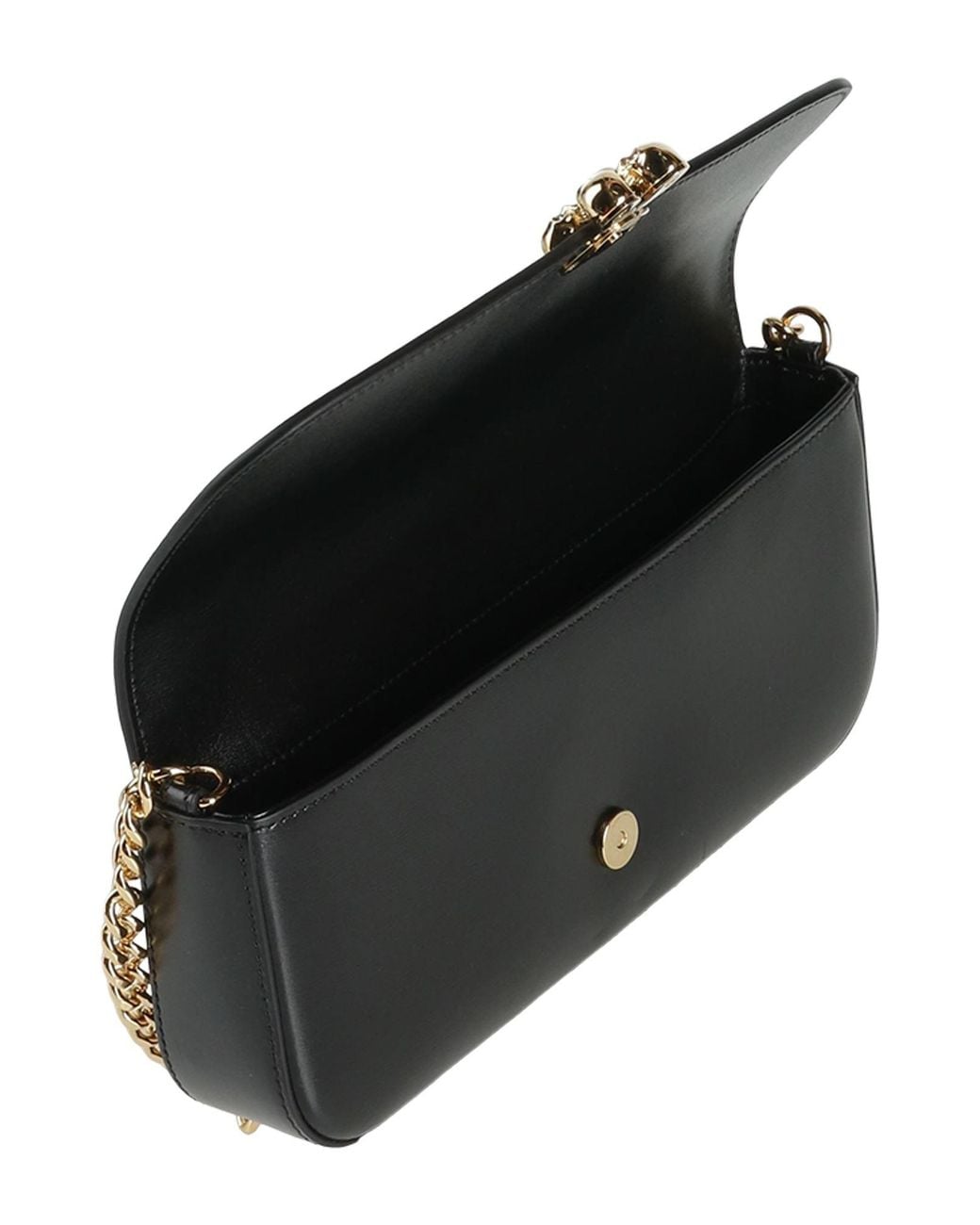 McQueen Black Shoulder Bag Leather