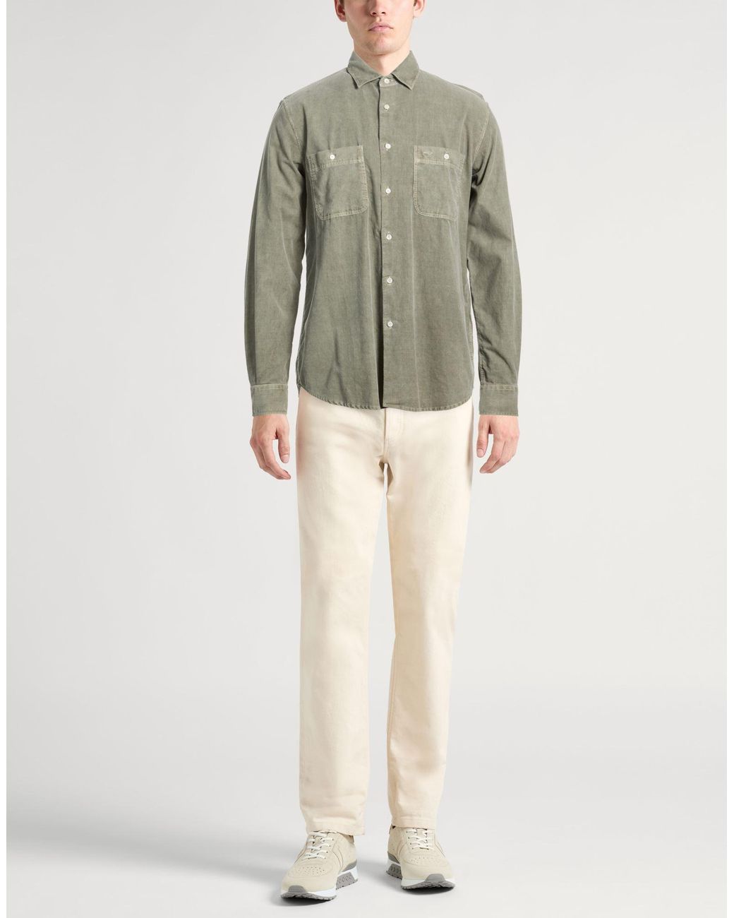 Aspesi Green Shirts for men