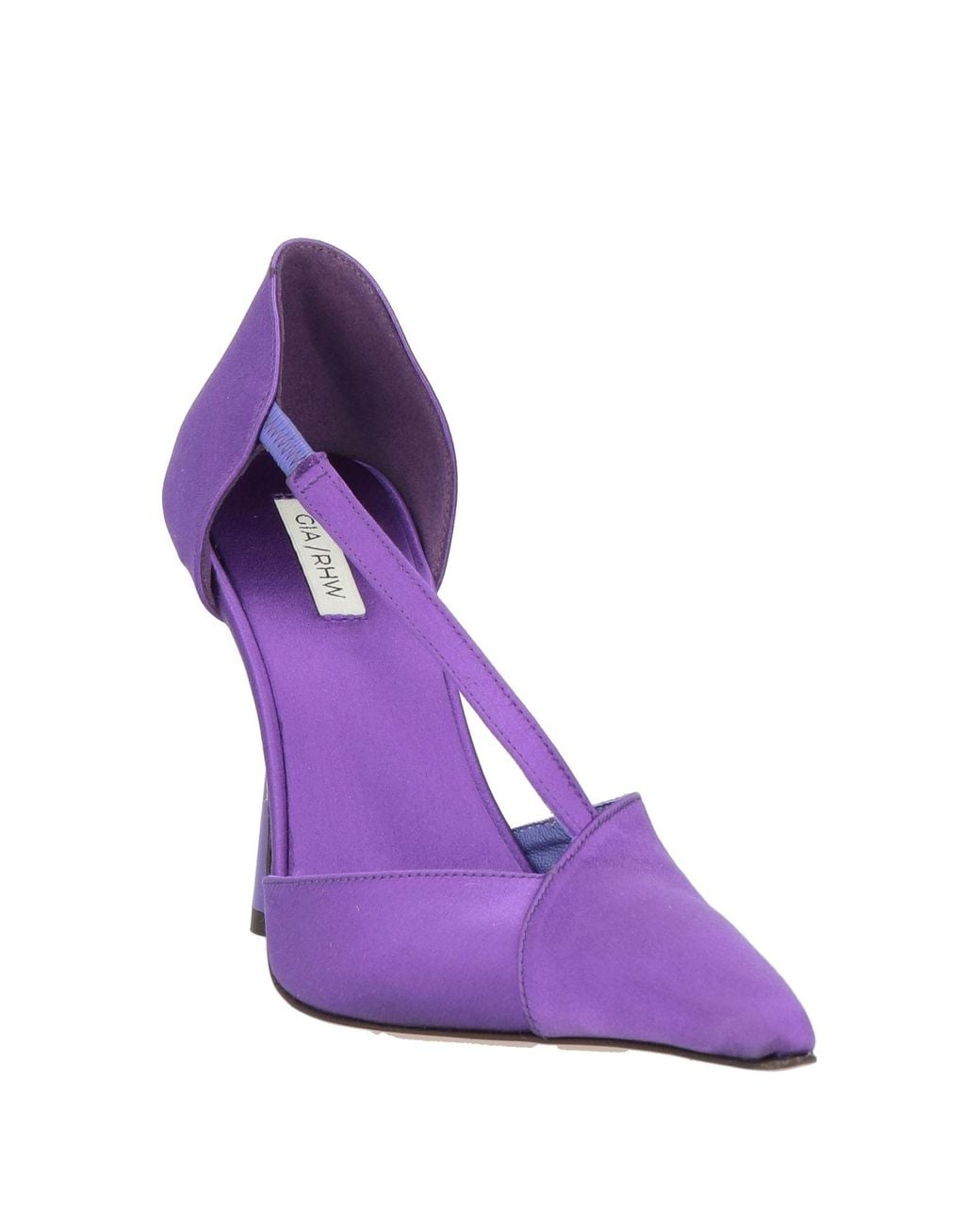 GIA RHW Purple Pumps