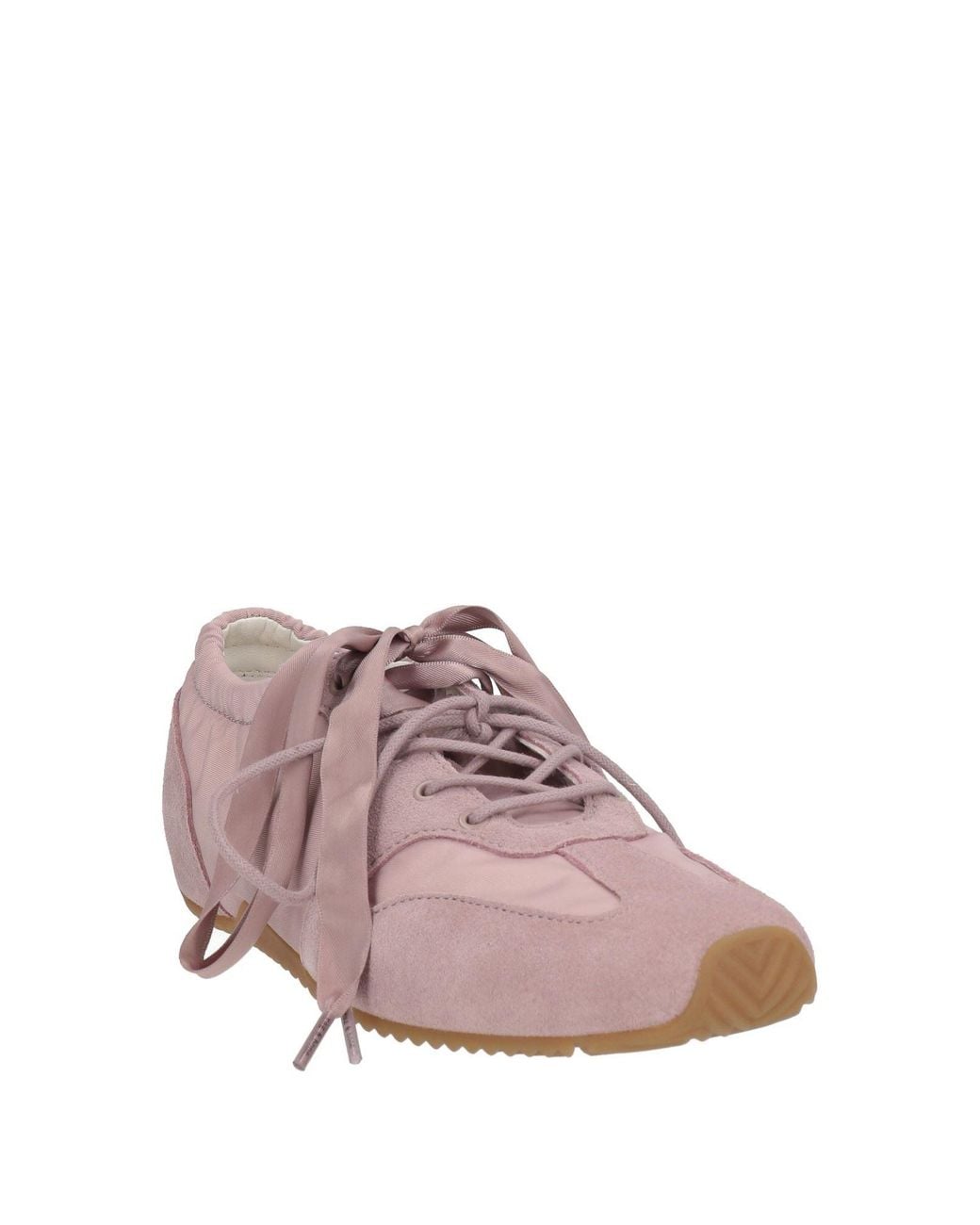 Rag & Bone Pink Sneakers Leather, Textile Fibers