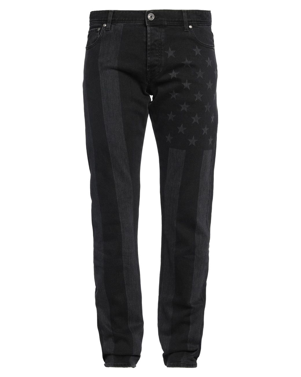 Victory Gate Black Jeans Cotton, Elastane for men