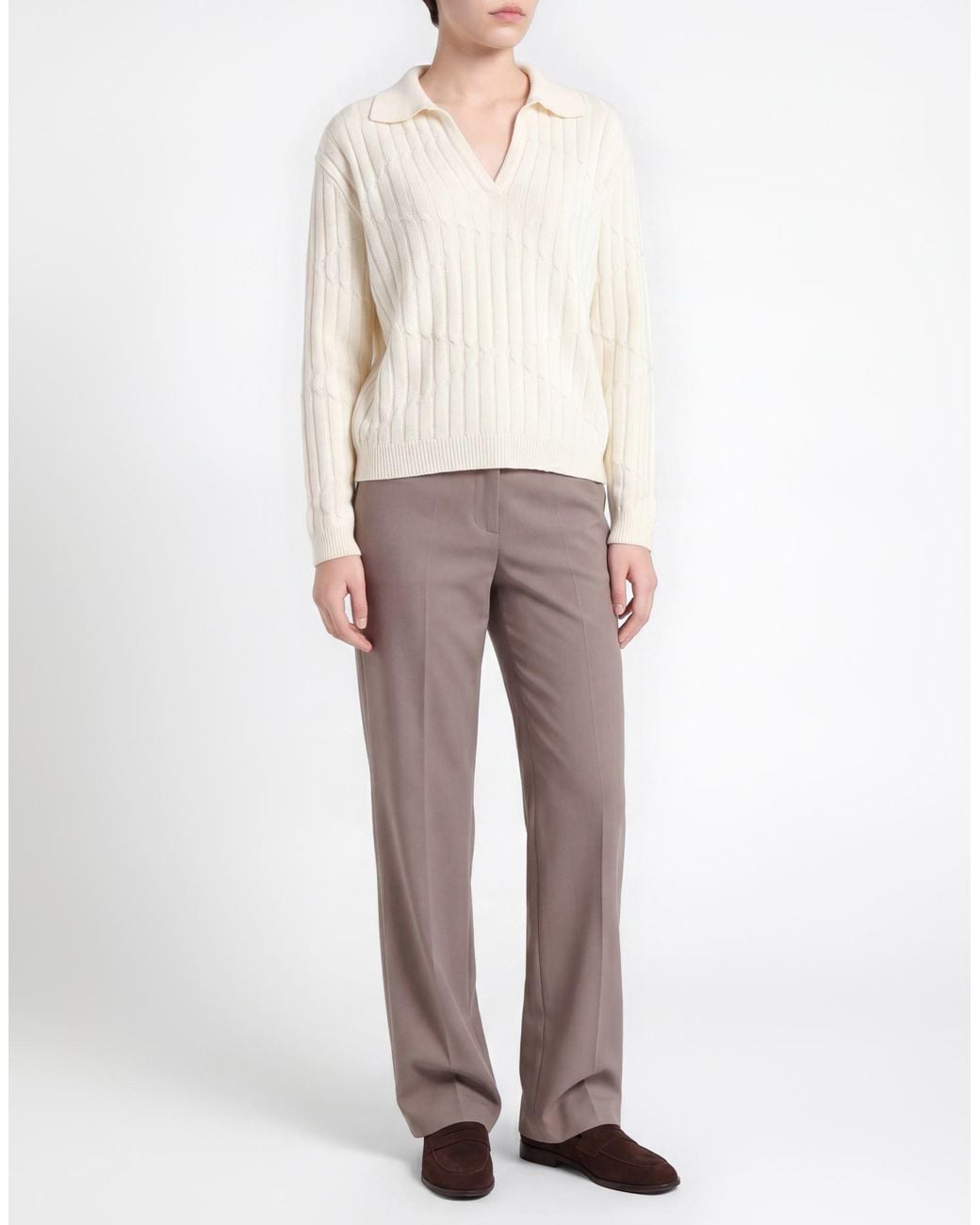Pullover di Caractere in White