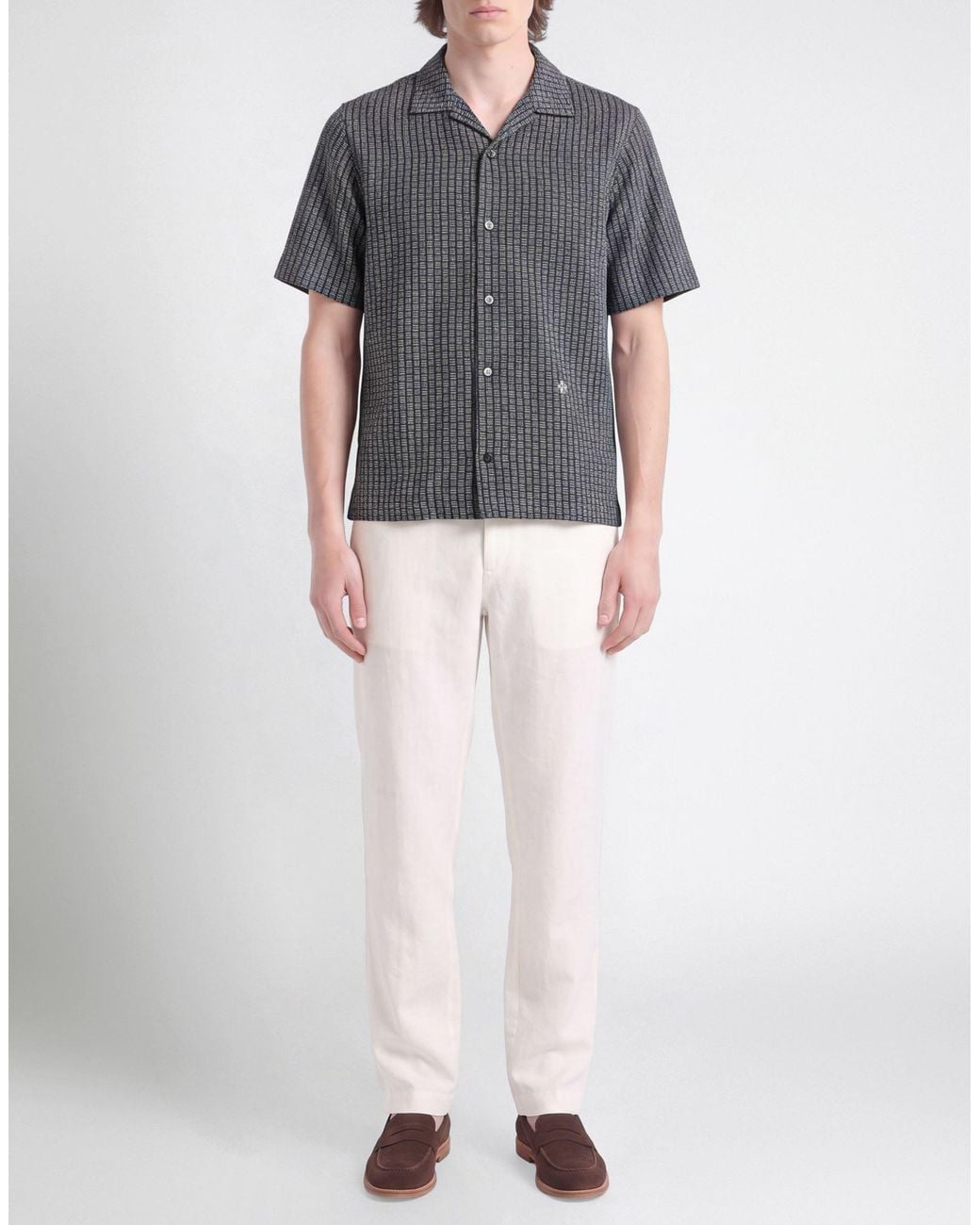 Jacob Cohen Gray Shirt Cotton for men