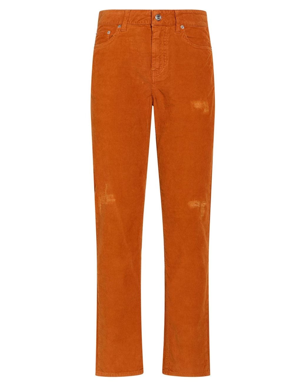 Department 5 Orange Pants Cotton, Elastane