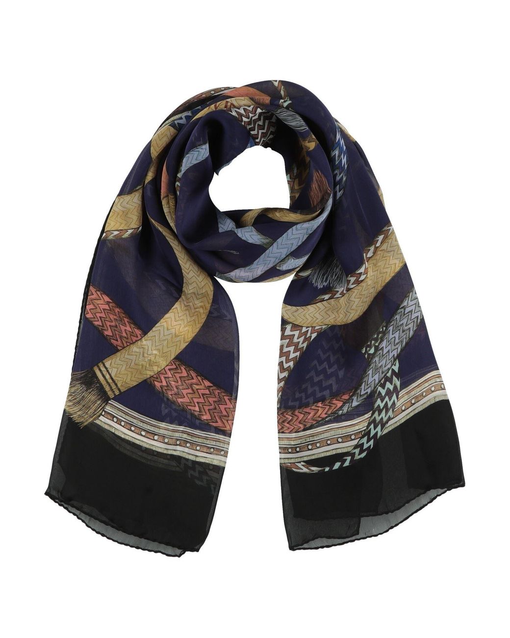 Lanvin Blue Scarf