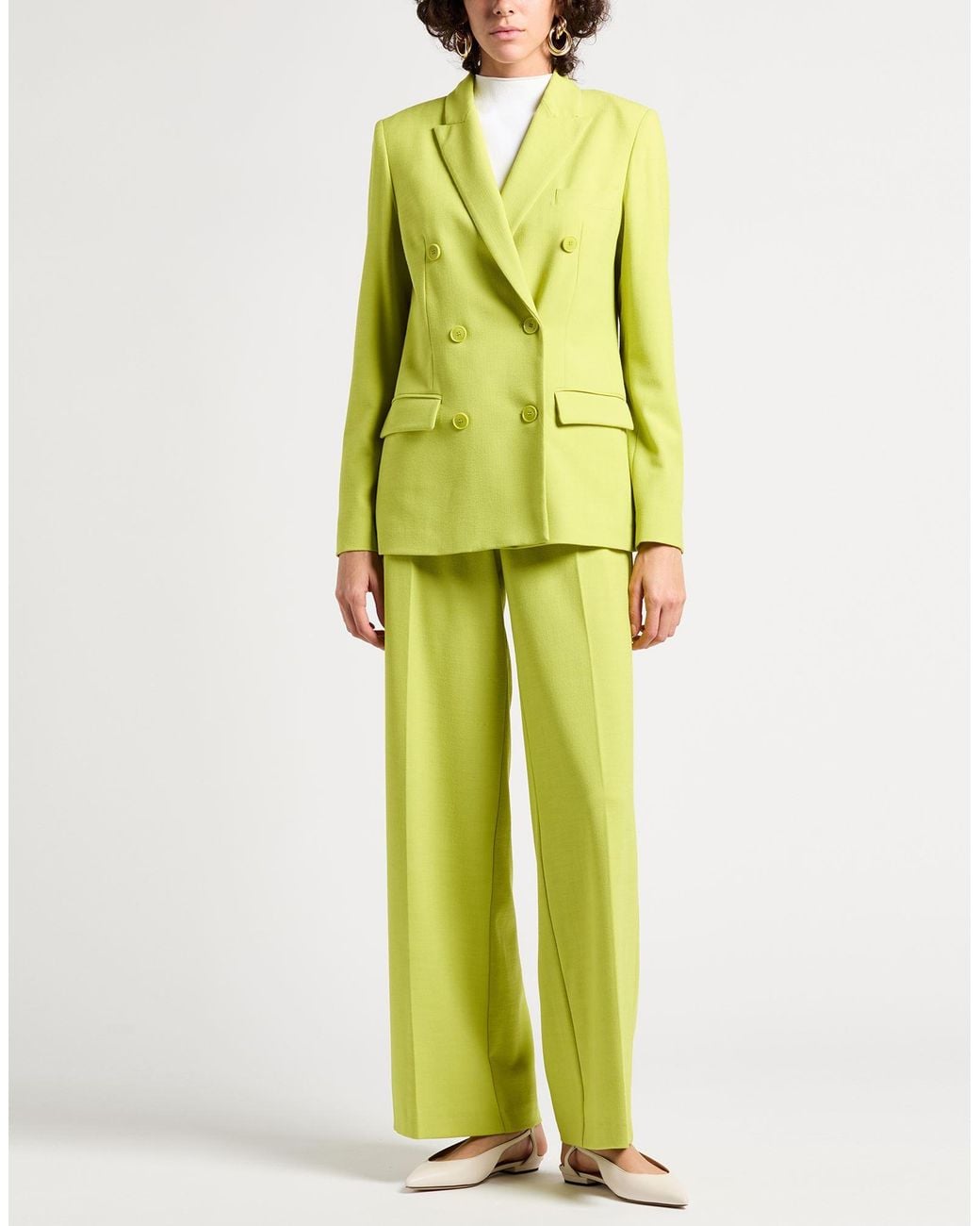 Jucca Green Lime Co-Ord Viscose, Polyester, Elastane