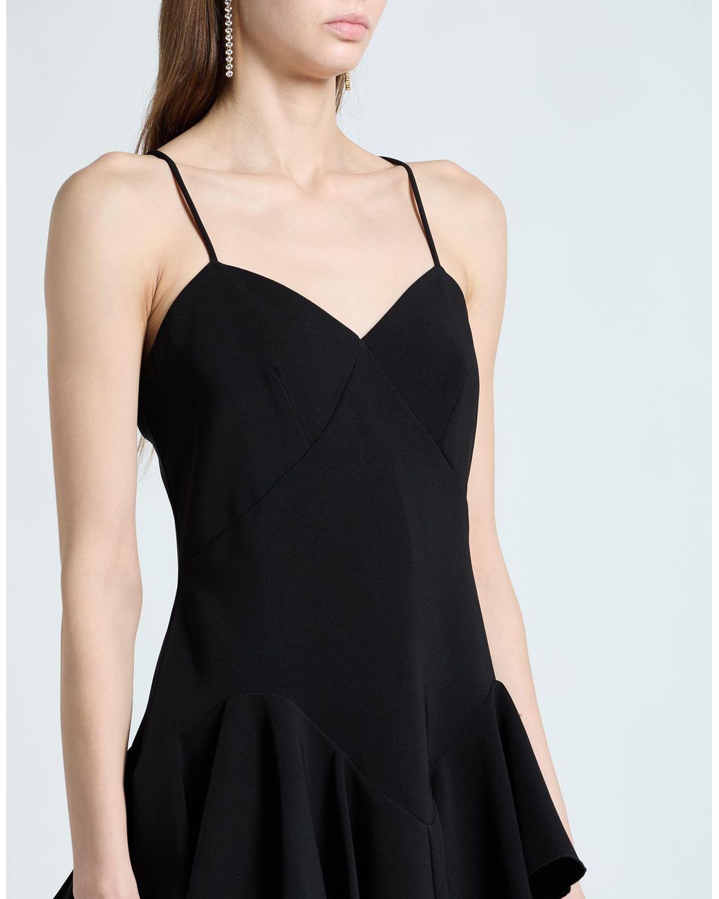 Hanita Black Playsuit Polyester, Elastane