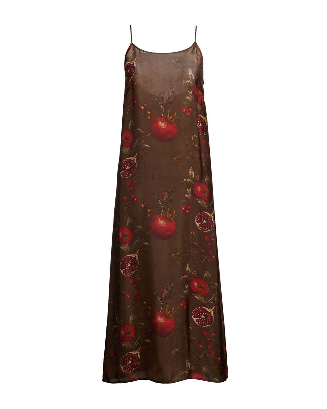 Uma Wang Brown Midi Dress