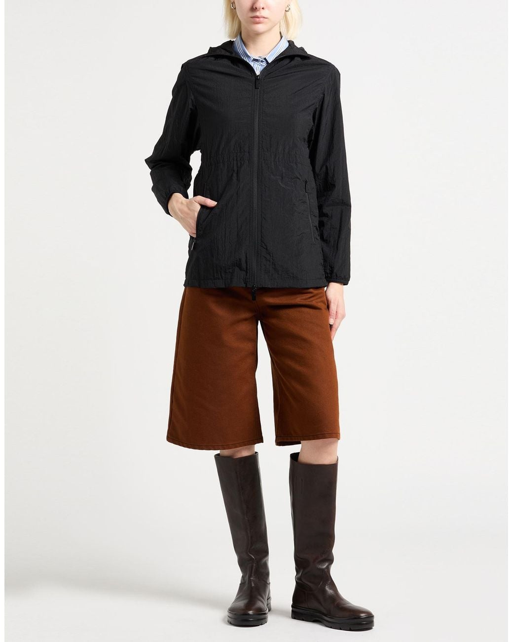 Burberry Black Jacket Polyamide