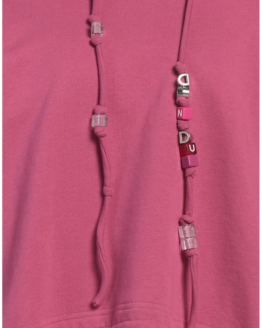 Dondup Pink Sweatshirt Cotton, Elastane