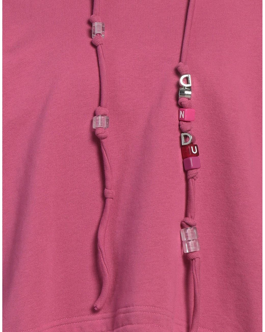 Dondup Pink Sweatshirt Cotton, Elastane