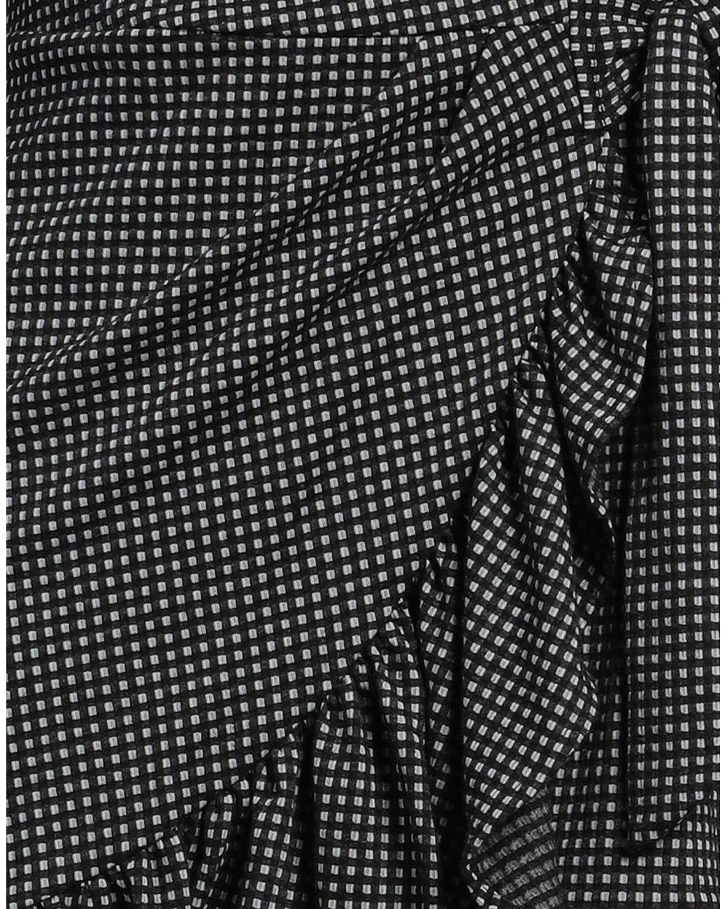 Guess Black Mini Dress Cotton, Polyester