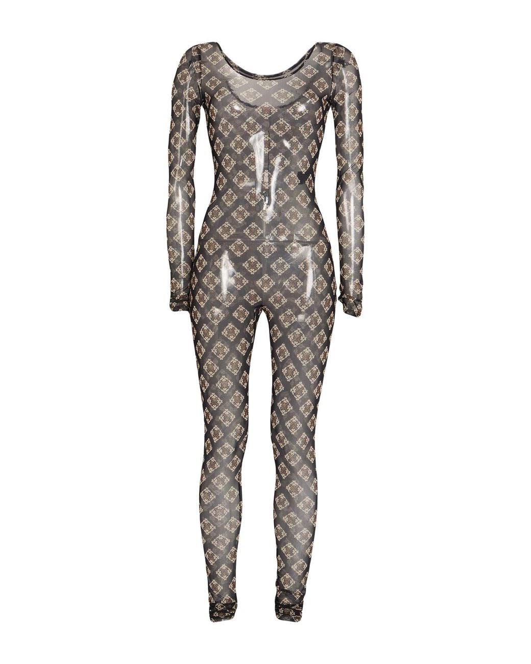 Kristina Ti Gray Jumpsuit Polyamide, Elastane