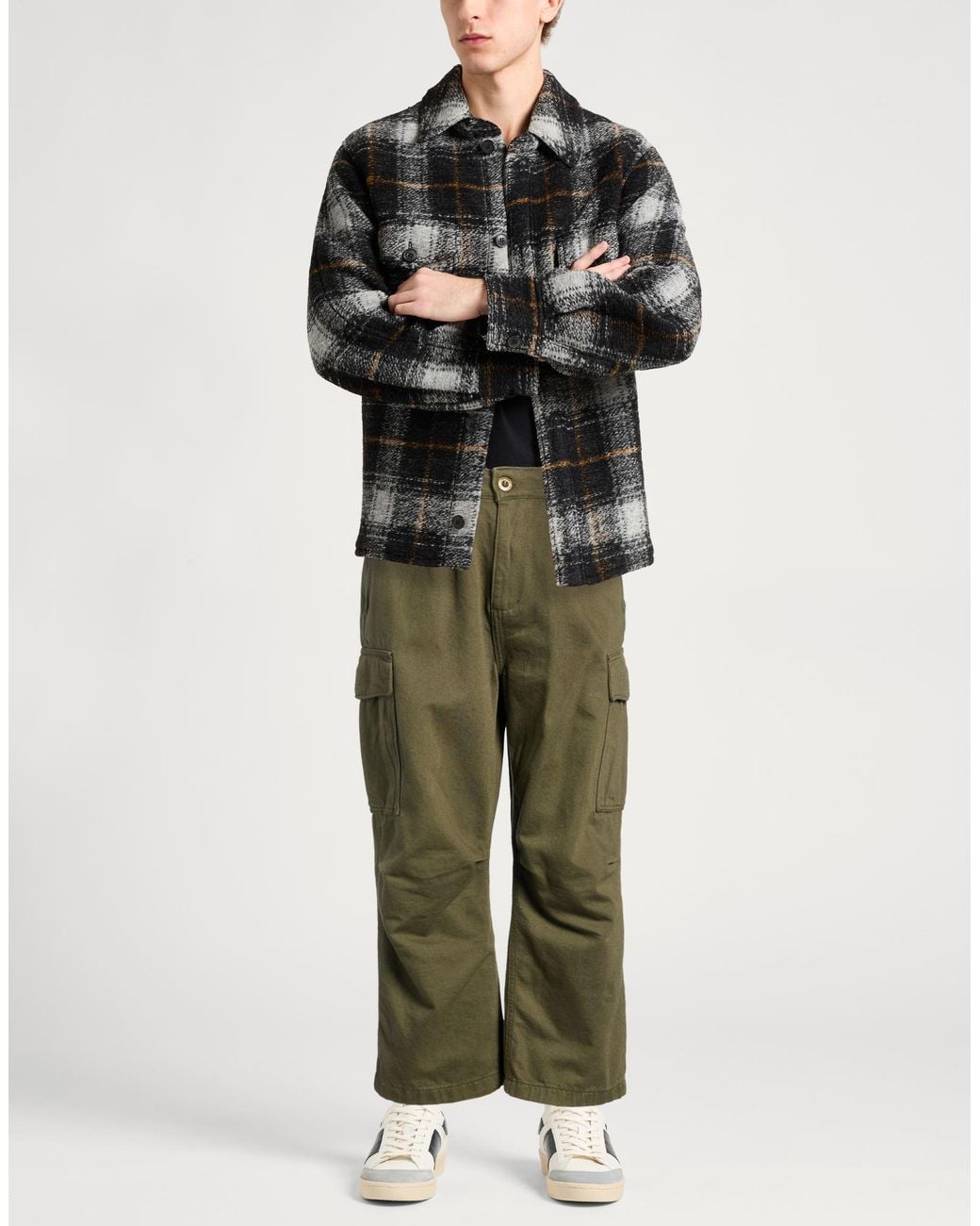 Alpha Industries Green Military Pants Cotton for men