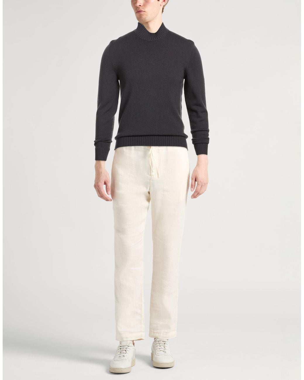 Drumohr Blue Turtleneck for men