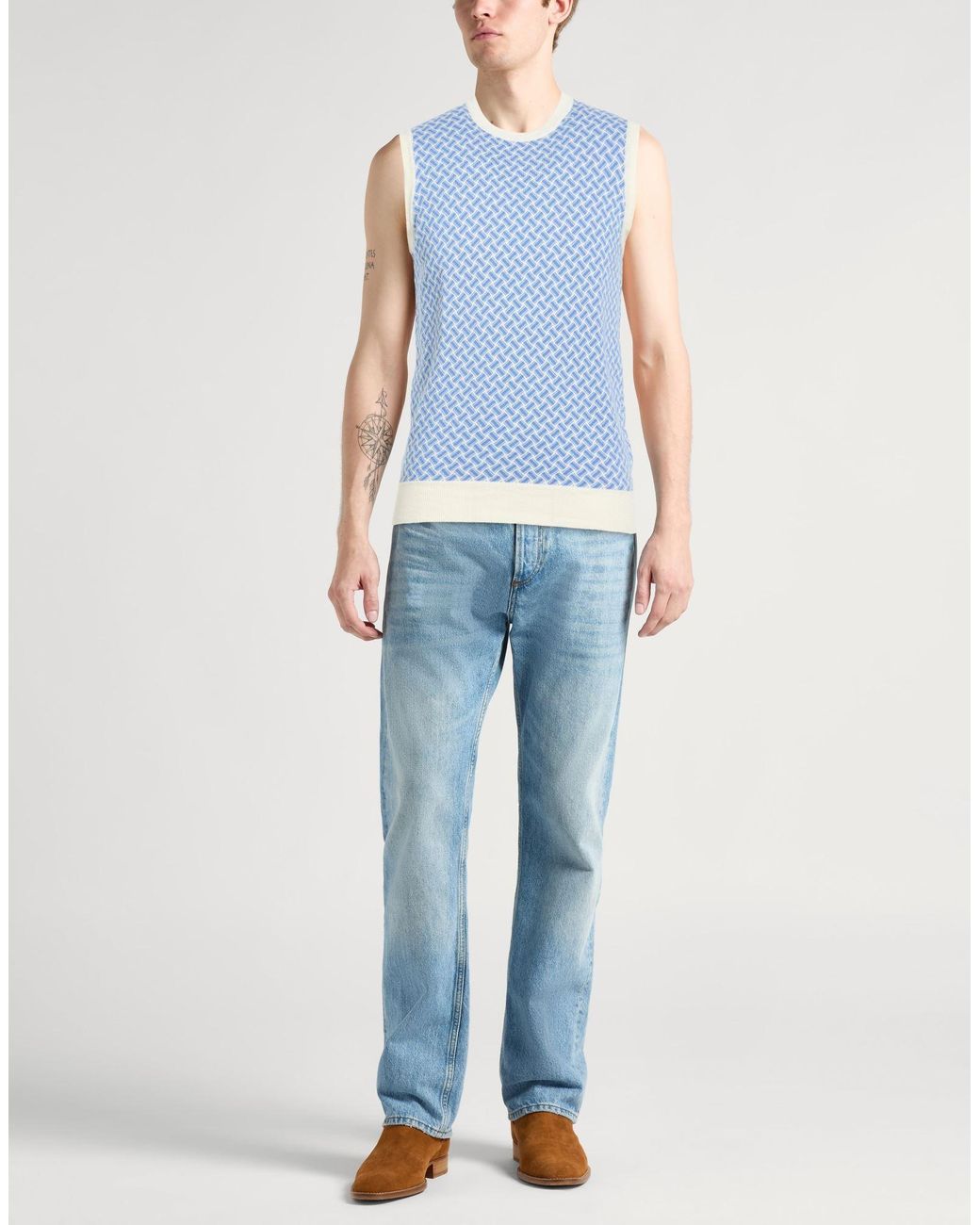 Drumohr Blue Jumper for men