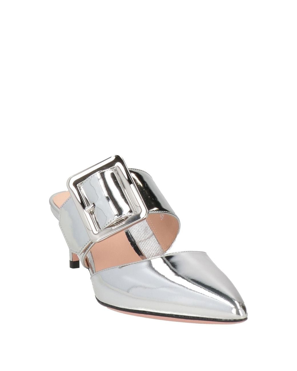 Bally White Mules & Clogs