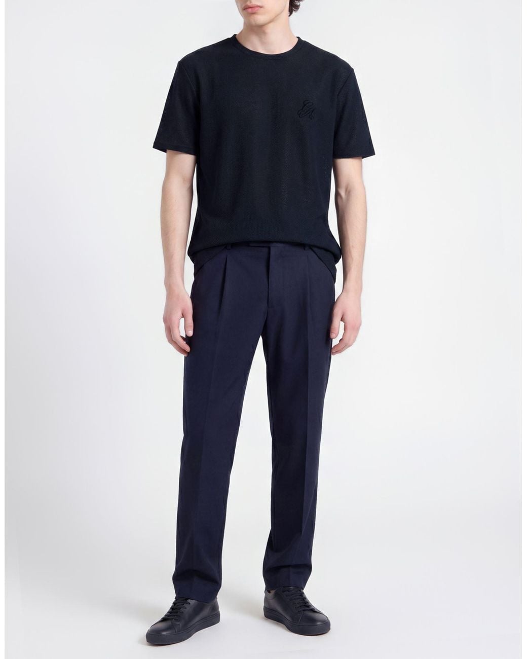Giorgio Armani Blue T-Shirt for men