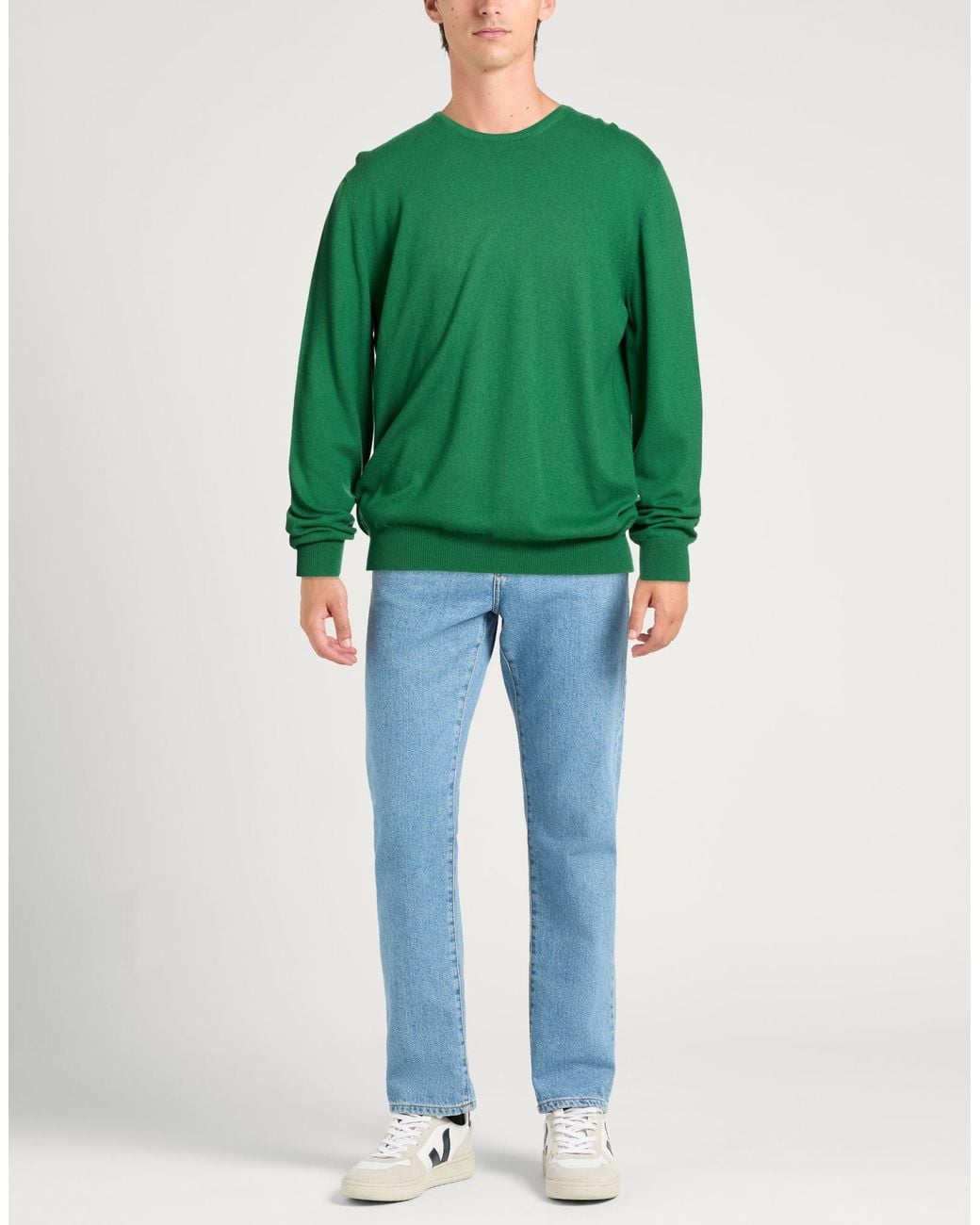 Gran Sasso Green Jumper for men