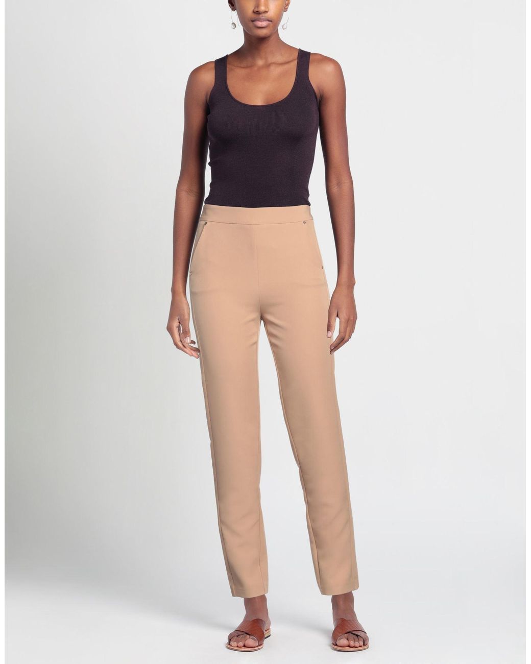 SIMONA CORSELLINI Natural Trouser