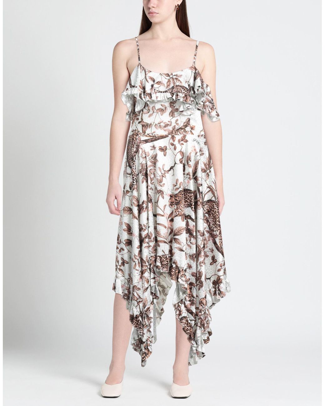 Odi Et Amo White Midi Dress