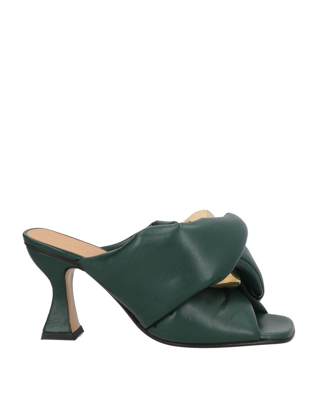 J.W. Anderson Green Dark Sandals Synthetic Material
