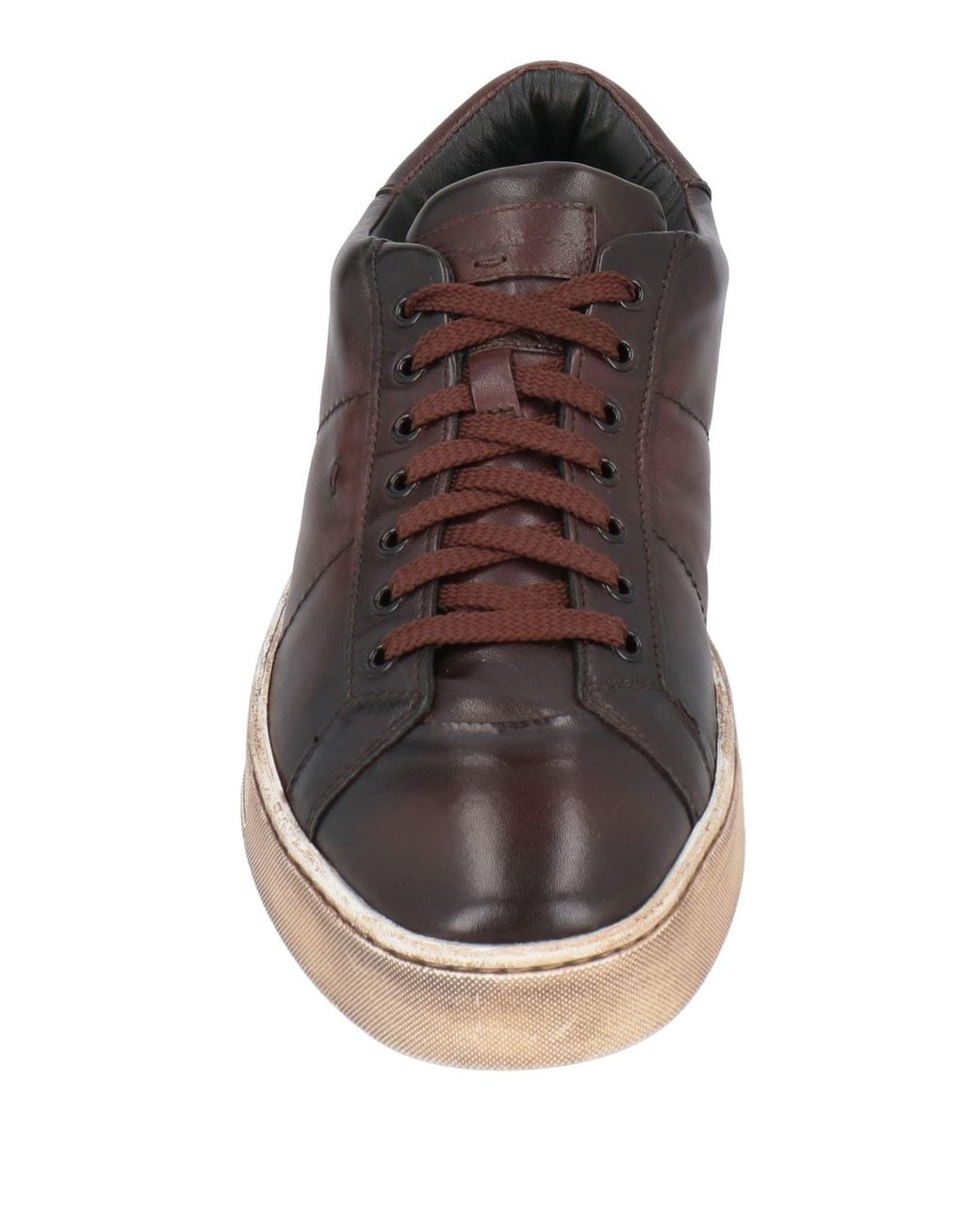 Santoni Brown Trainers for men