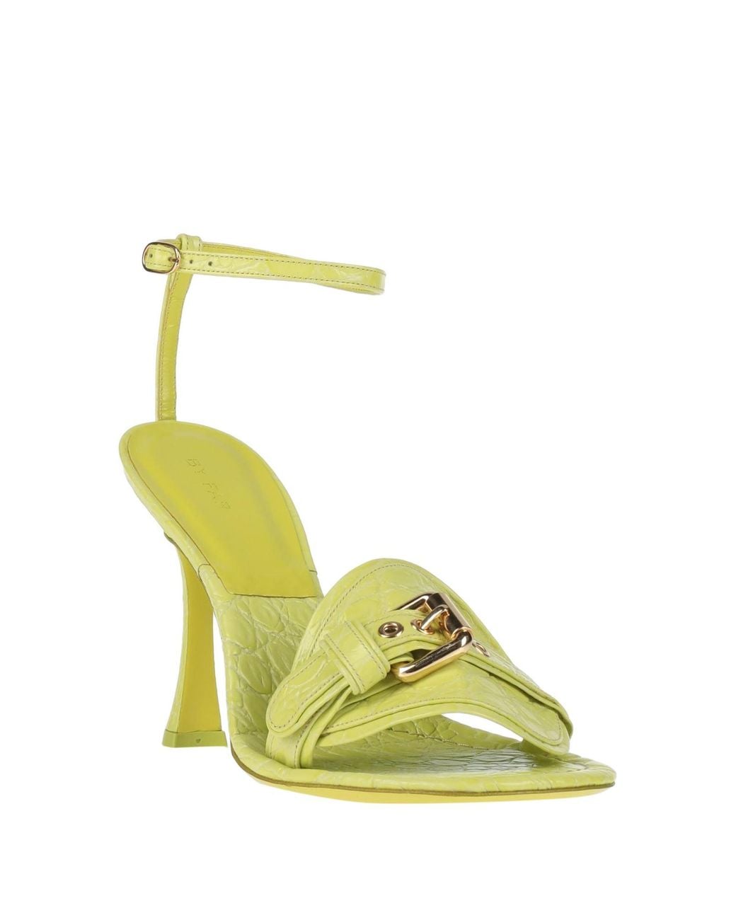 By Far Yellow Sandals