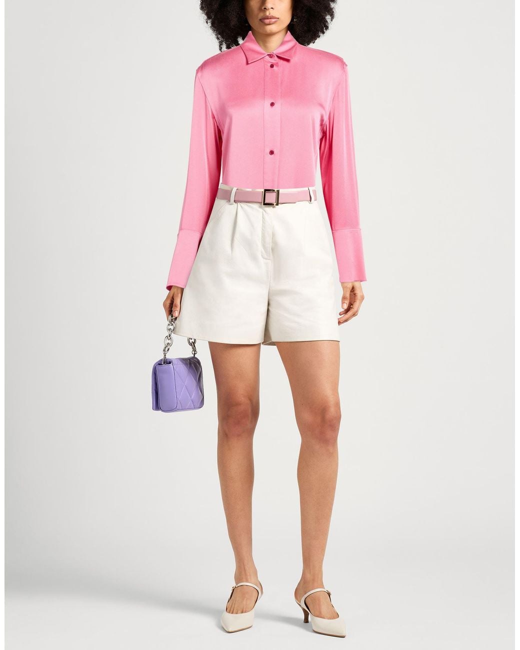Marni Pink Shirt Viscose, Acetate