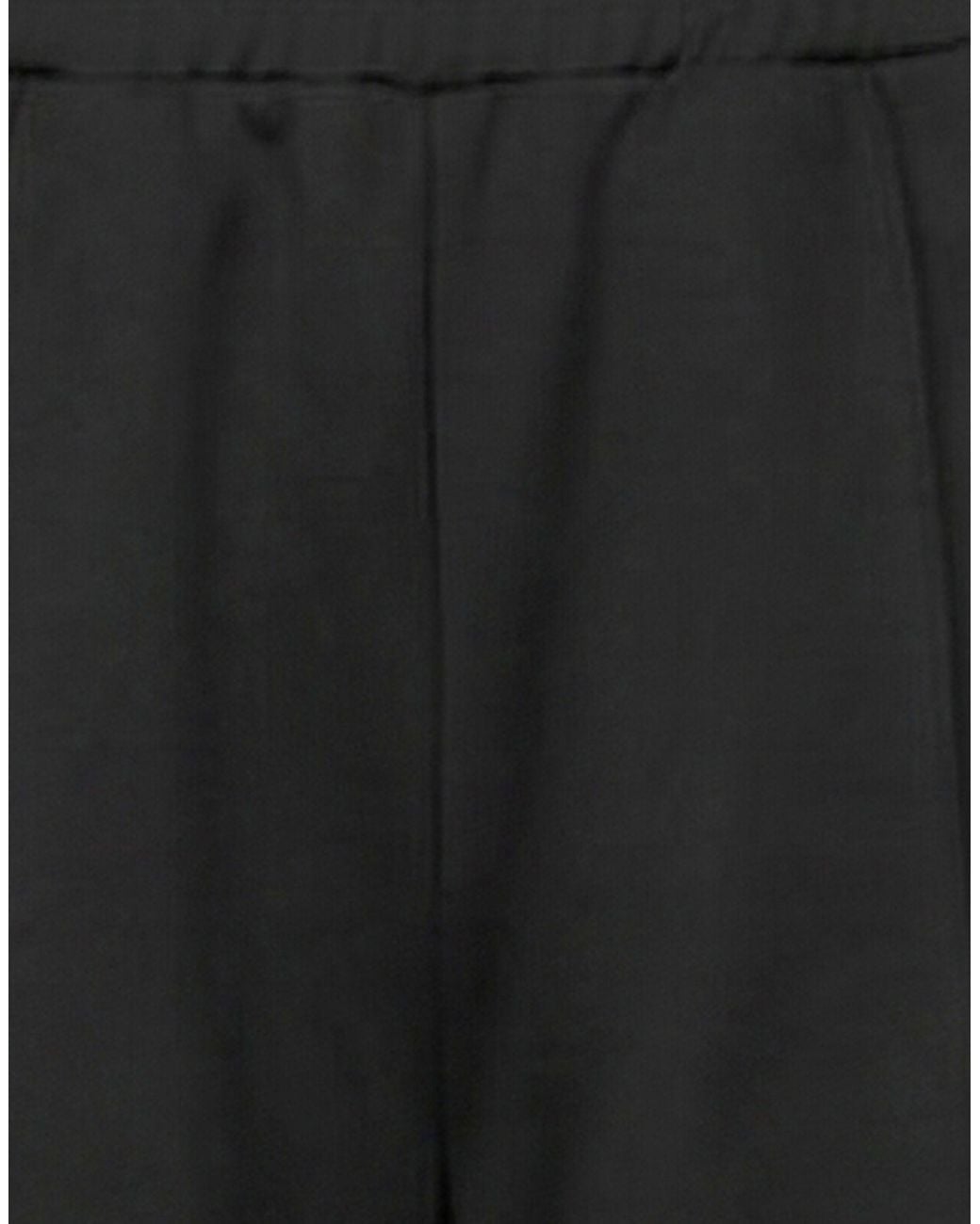 Palm Angels Black Pants Polyester