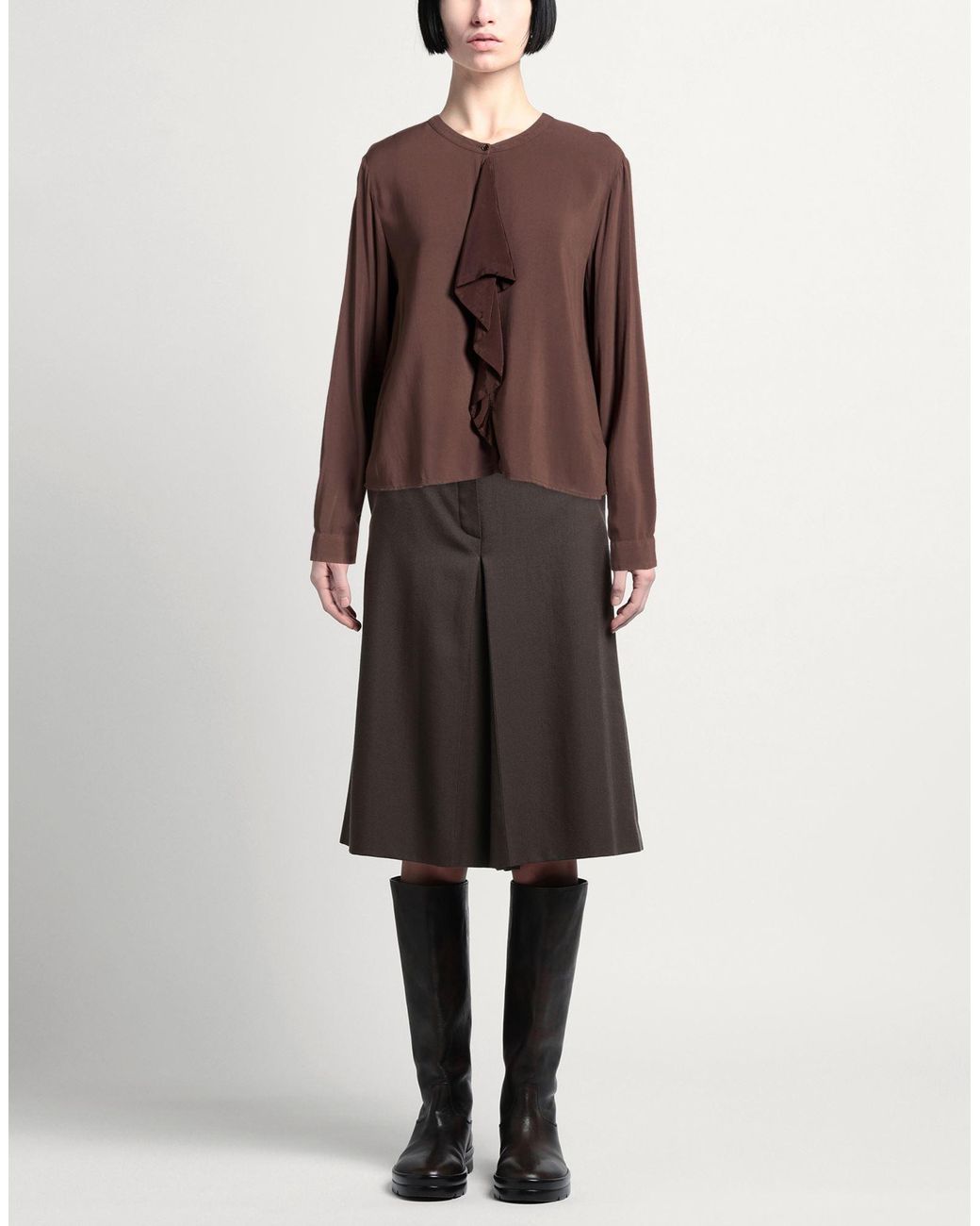 ALESSIA SANTI Brown Top