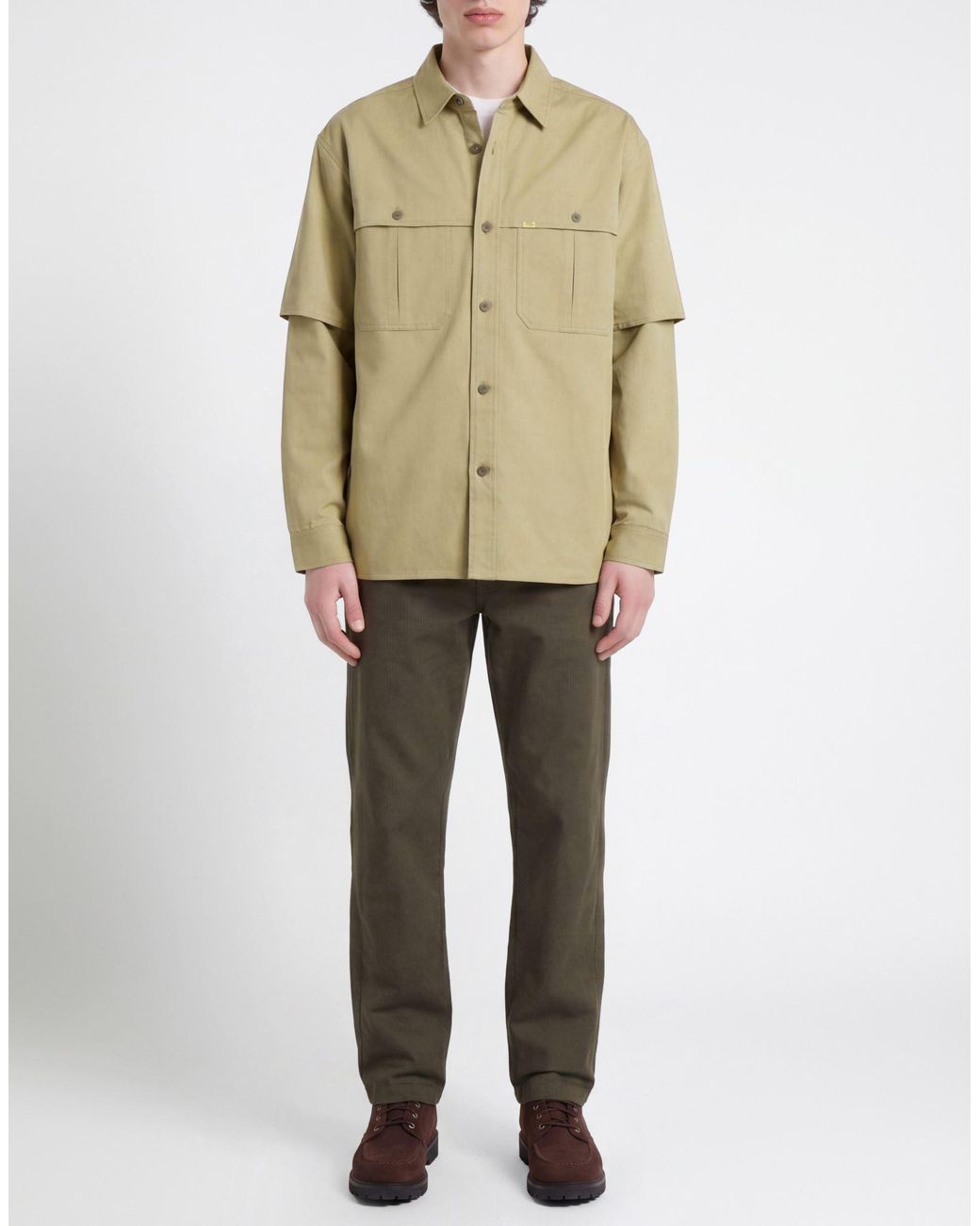 Woolrich Natural Jacket for men