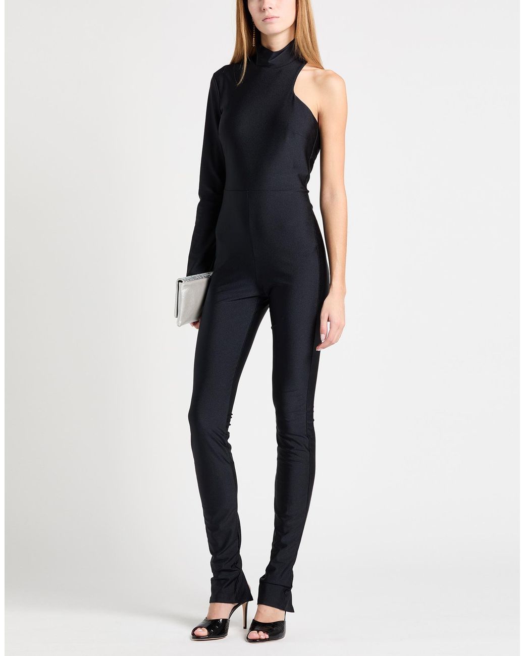 Patrizia Pepe Blue Jumpsuit Polyamide, Elastane
