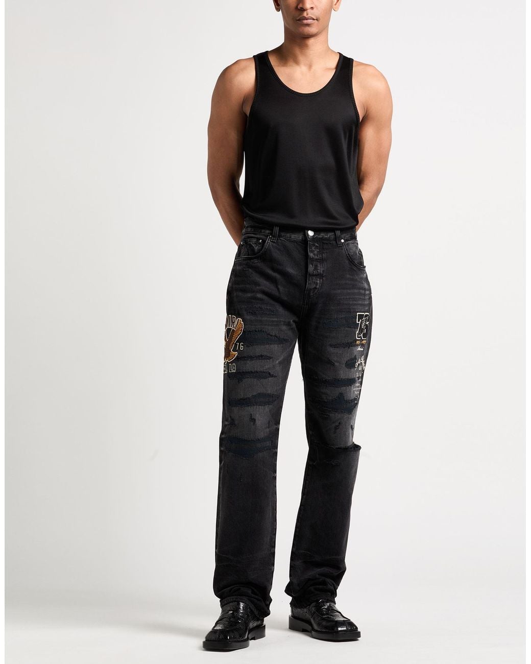 Amiri Blue Jeans Cotton for men