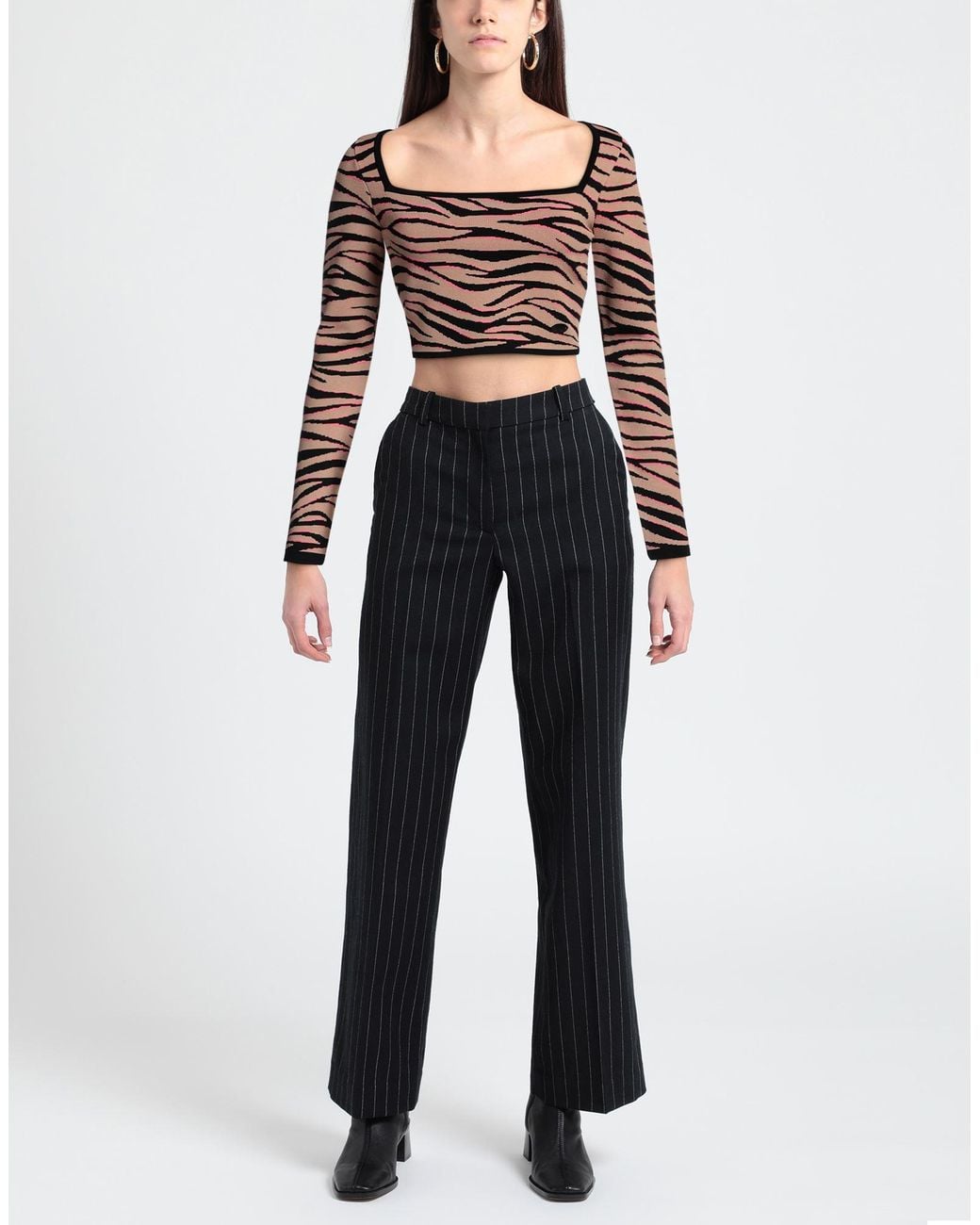 Chiara Ferragni Brown Jumper