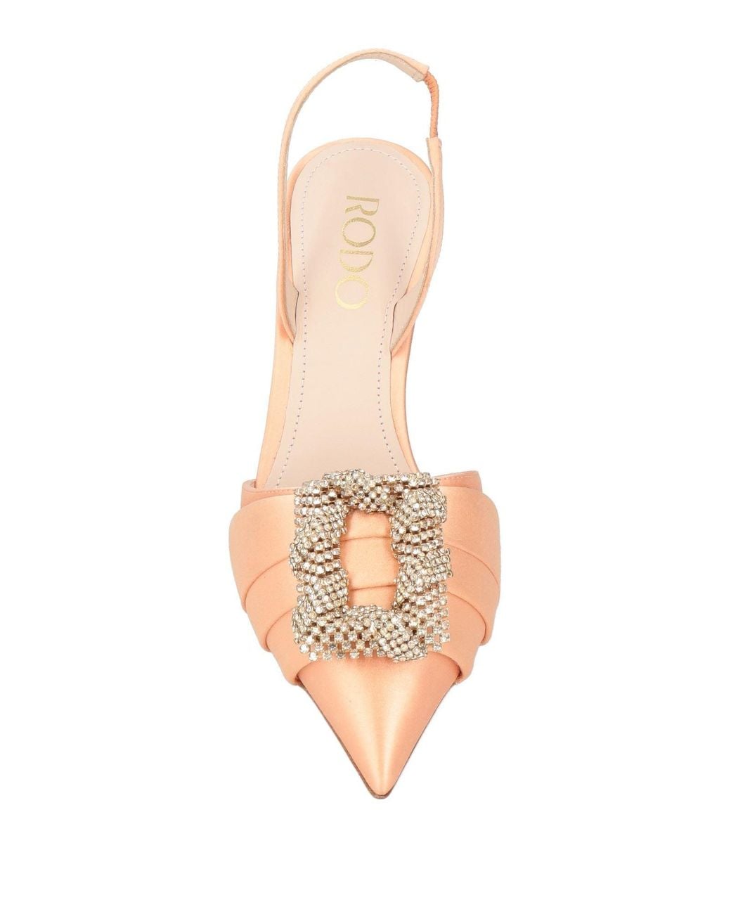 Rodo Pink Pumps Textile Fibers