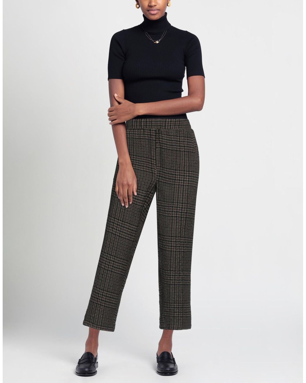 ALESSIA SANTI Gray Pants