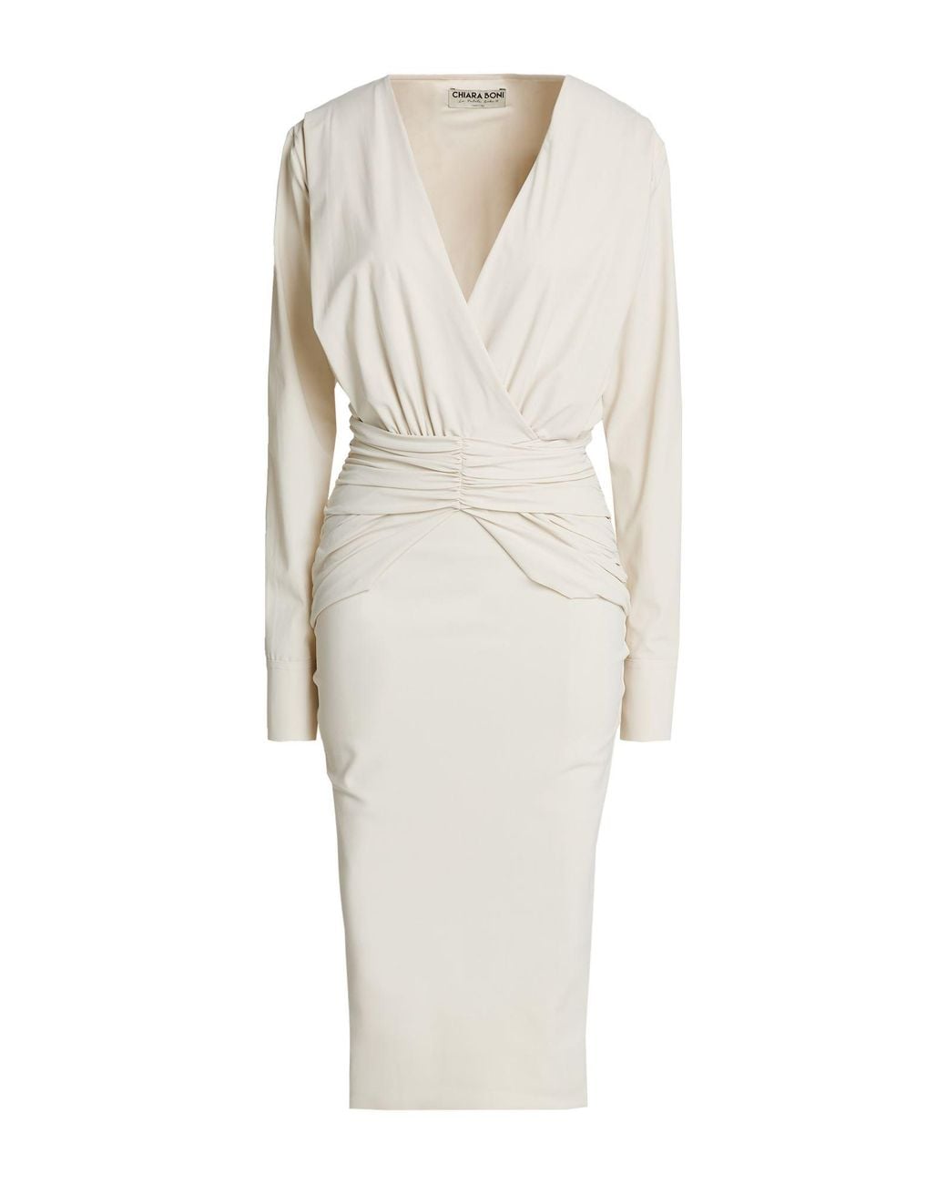 La Petite Robe Di Chiara Boni White Midi Dress
