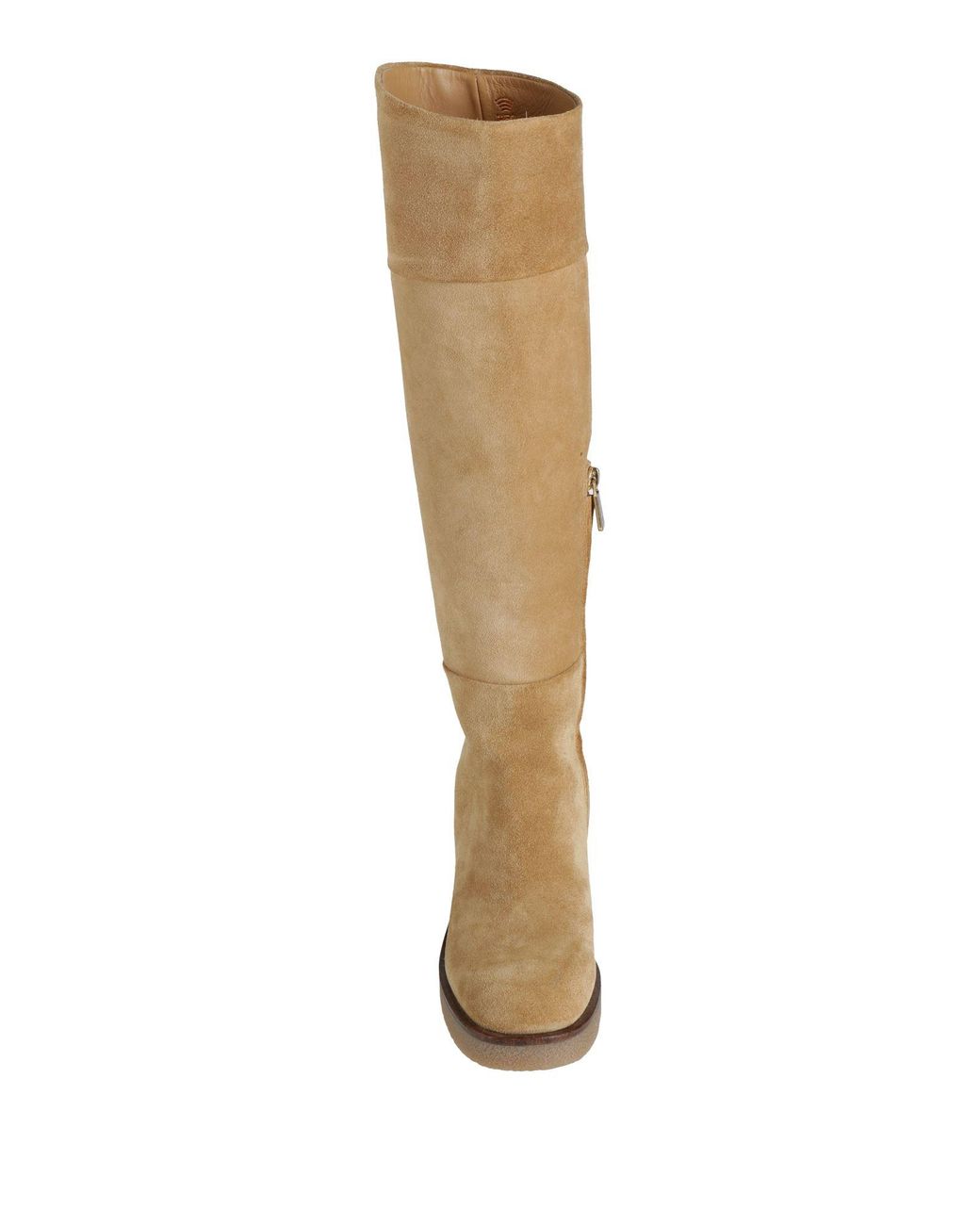 Santoni White Boot Leather