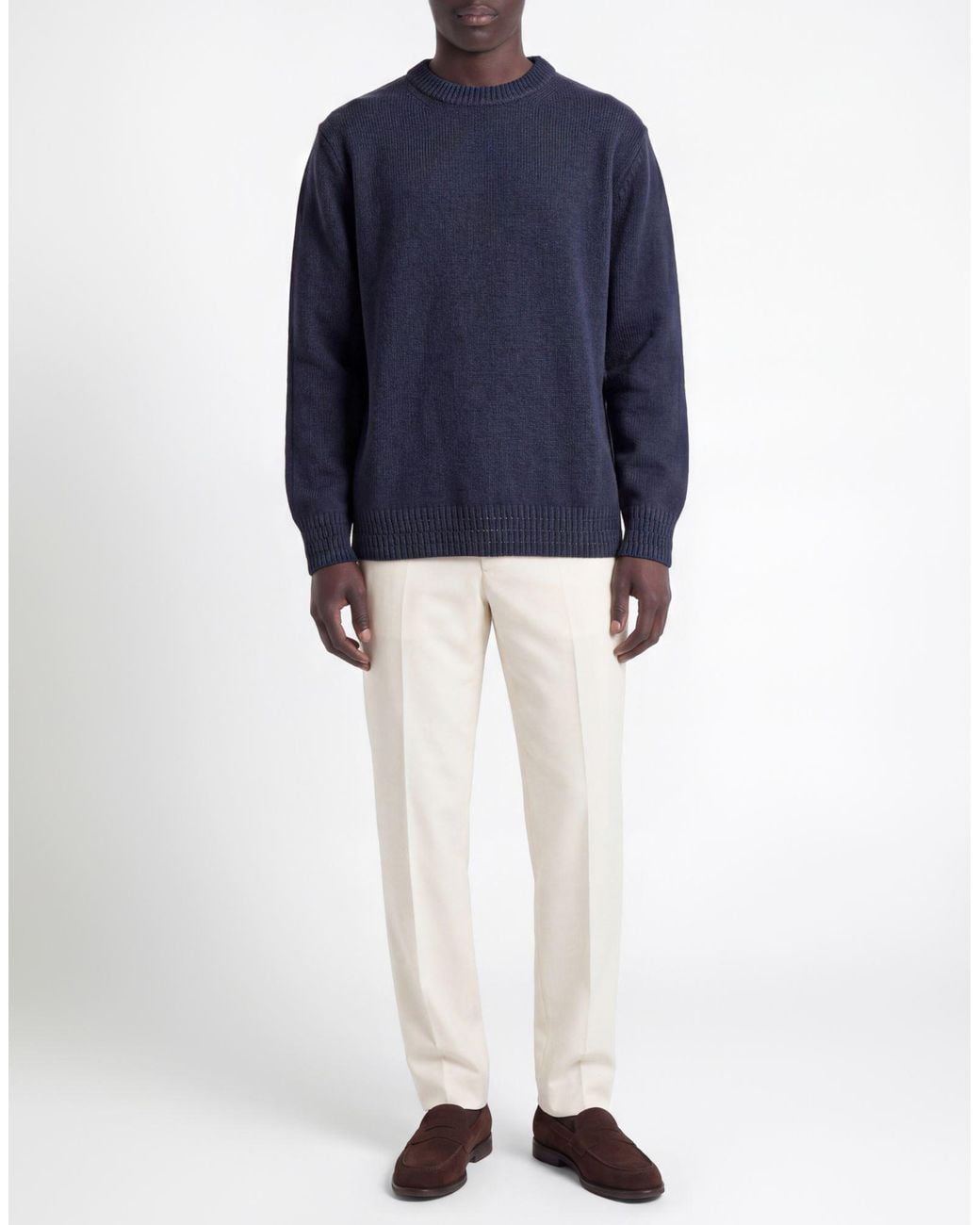Daniele Fiesoli Blue Jumper for men