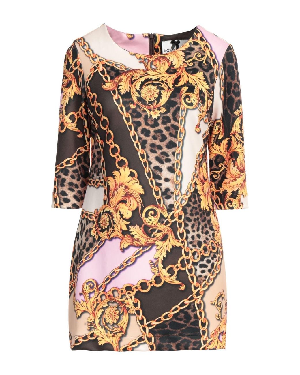 No Secrets Natural Mini Dress Polyester, Elastane