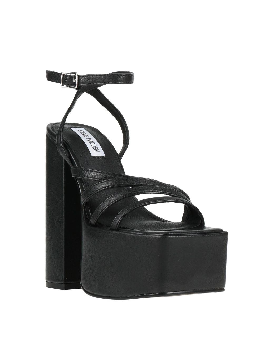 Steve Madden Black Sandale